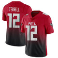 Kooe A.Falcons #12 Avieon Terrell Player Red Vapor Untouchable Limited Home Game Stitched Jerseys