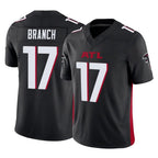 Kooe A.Falcons #17 Zachariah Branch Player Black Alternate Vapor F.U.S.E. Limited Stitched Jerseys