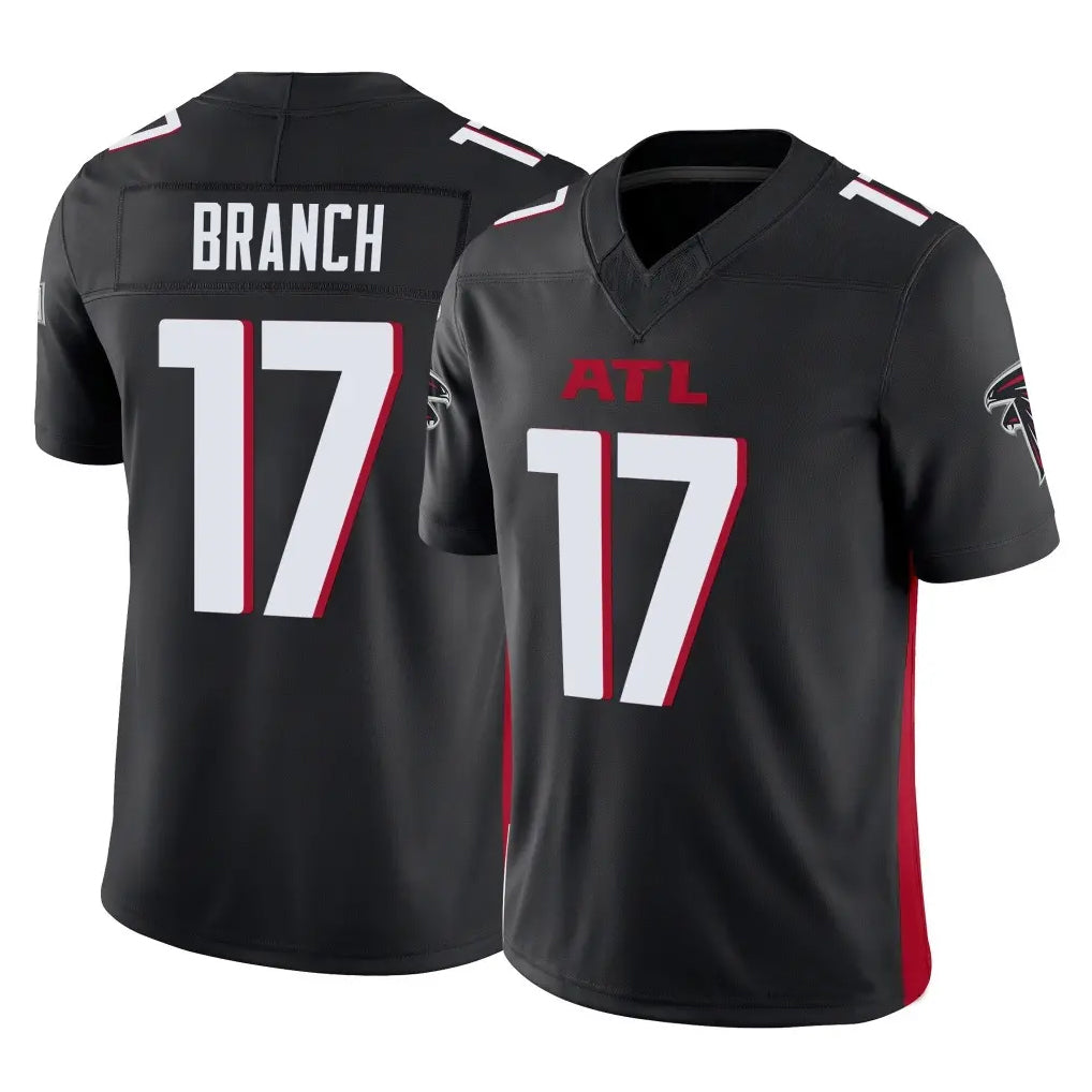 Kooe A.Falcons #17 Zachariah Branch Player Black Alternate Vapor F.U.S.E. Limited Stitched Jerseys