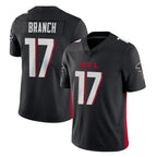 Kooe A.Falcons #17 Zachariah Branch Player Black Vapor Untouchable Limited Home Game Stitched Jerseys