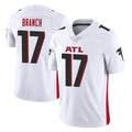 Kooe A.Falcons #17 Zachariah Branch Player White Vapor Untouchable Limited Home Game Stitched Jerseys