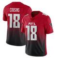 Kooe A.Falcons #18 Kirk Cousins Player Red Vapor Untouchable Limited Home Game Stitched Jerseys