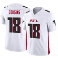 Kooe A.Falcons #18 Kirk Cousins Player Vapor F.U.S.E. Limited Whtie Stitched Jerseys