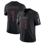 Kooe A.Falcons #1 Tua Tagovailoa Player Black Impact Limited Game Stitched Jerseys