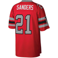 Kooe A.Falcons #21 Deion Sanders Mitchell & Ness Red Legacy Replica Jersey