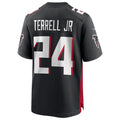 Kooe A.Falcons #24 A.J. Terrell Jr. Player Black Home Game Stitched Jerseys