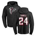 Kooe A.Falcons #24 A.J. Terrell Jr. Player Black Salute to Service Hoodies Stitched Jerseys