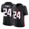 Kooe A.Falcons #24 A.J. Terrell Jr. Player Black Vapor F.U.S.E. Limited Stitched Jerseys