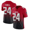 Kooe A.Falcons #24 A.J. Terrell Jr. Player Red Vapor Untouchable Limited Home Game Stitched Jerseys
