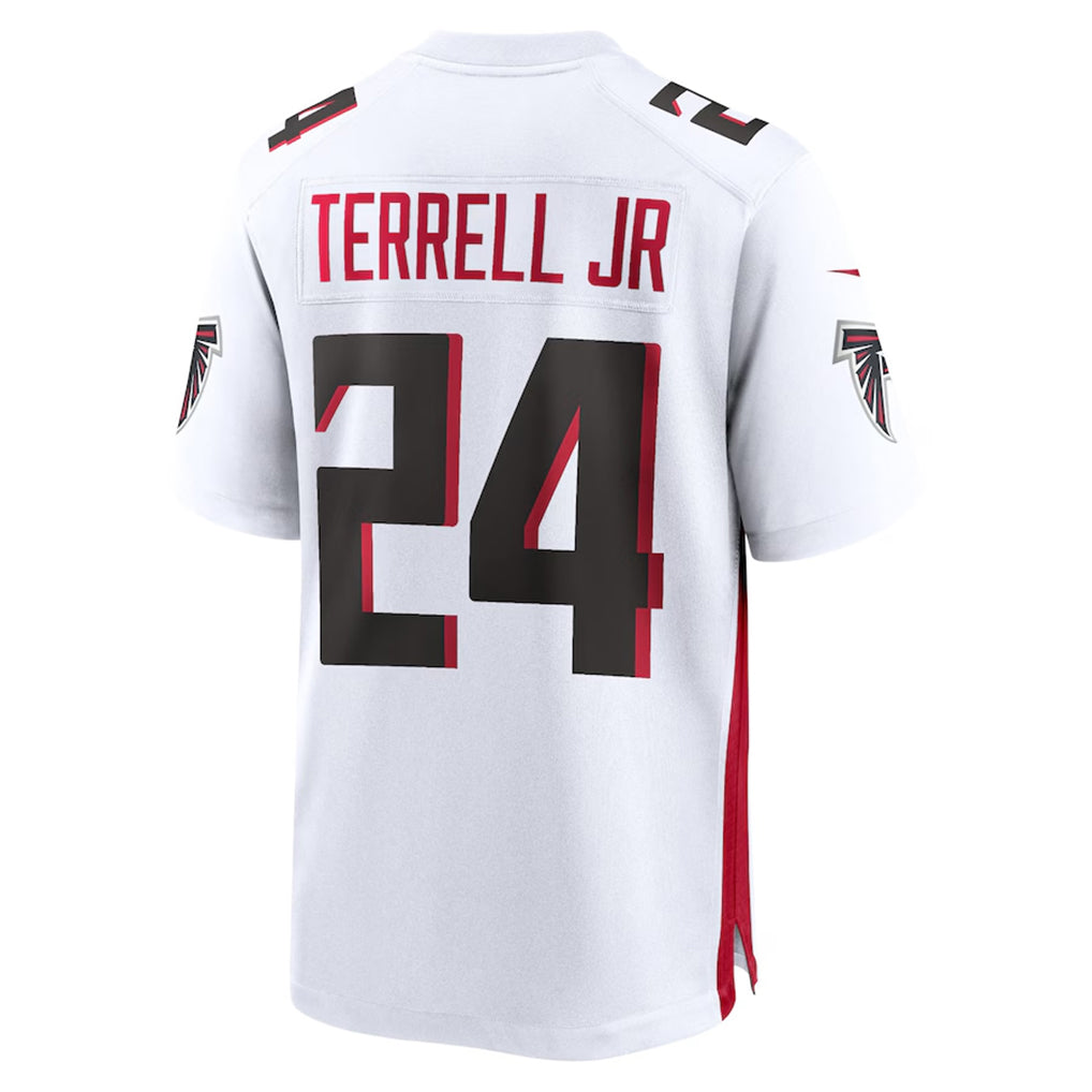 Kooe A.Falcons #24 A.J. Terrell Jr. Player White Home Game Stitched Jerseys