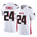 Kooe A.Falcons #24 A.J. Terrell Player Vapor F.U.S.E. Limited Whtie Stitched Jerseys