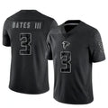 Kooe A.Falcons #3 Jessie Bates III Player Black RFLCTV Limited Stitched Jerseys