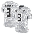 Kooe A.Falcons #3 Jessie Bates III Player Camo Salute to Service Limited Stitched Stitched Jerseys