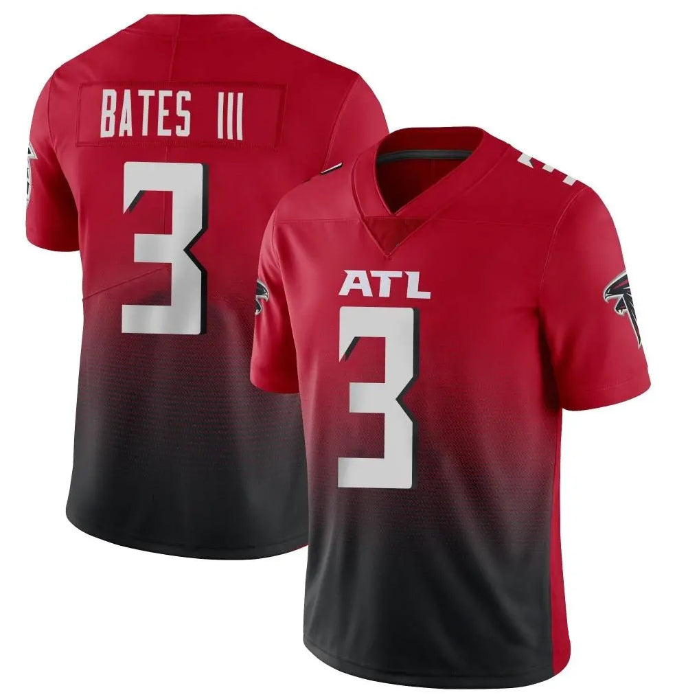 Kooe A.Falcons #3 Jessie Bates III Player Red Vapor Untouchable Limited Home Game Stitched Jerseys