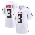 Kooe A.Falcons #3 Jessie Bates III Player White Home Game Stitched Jerseys
