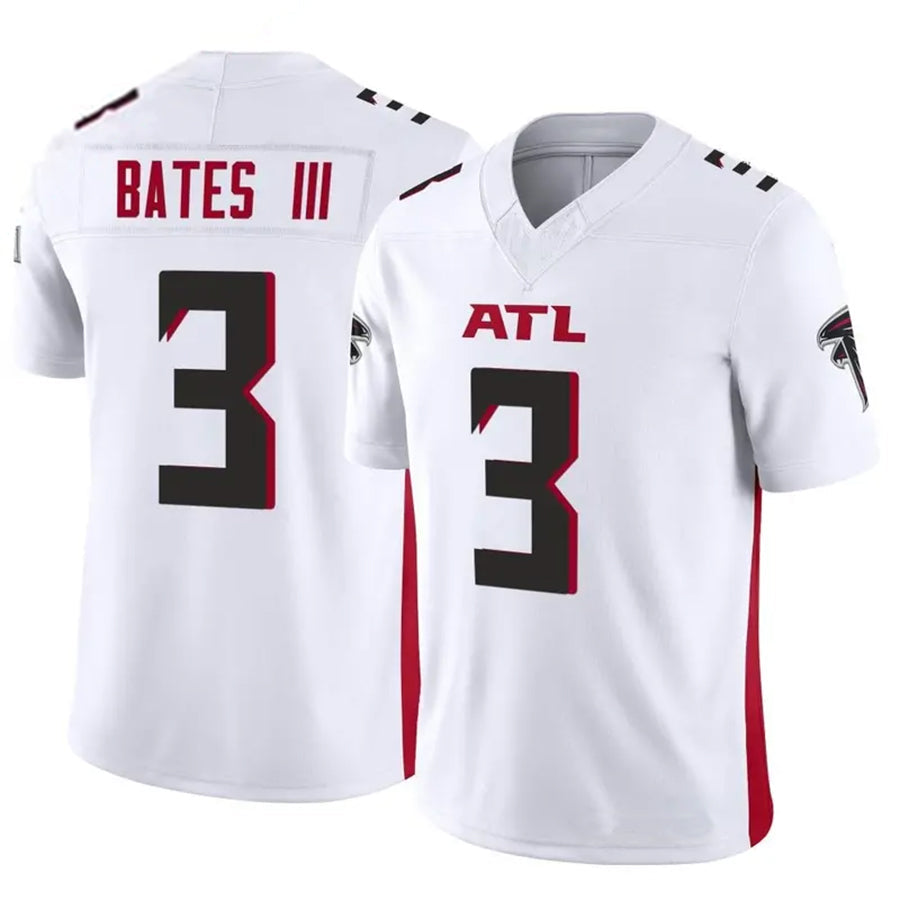 Kooe A.Falcons #3 Jessie Bates III Player White Vapor F.U.S.E. Limited Stitched Jerseys