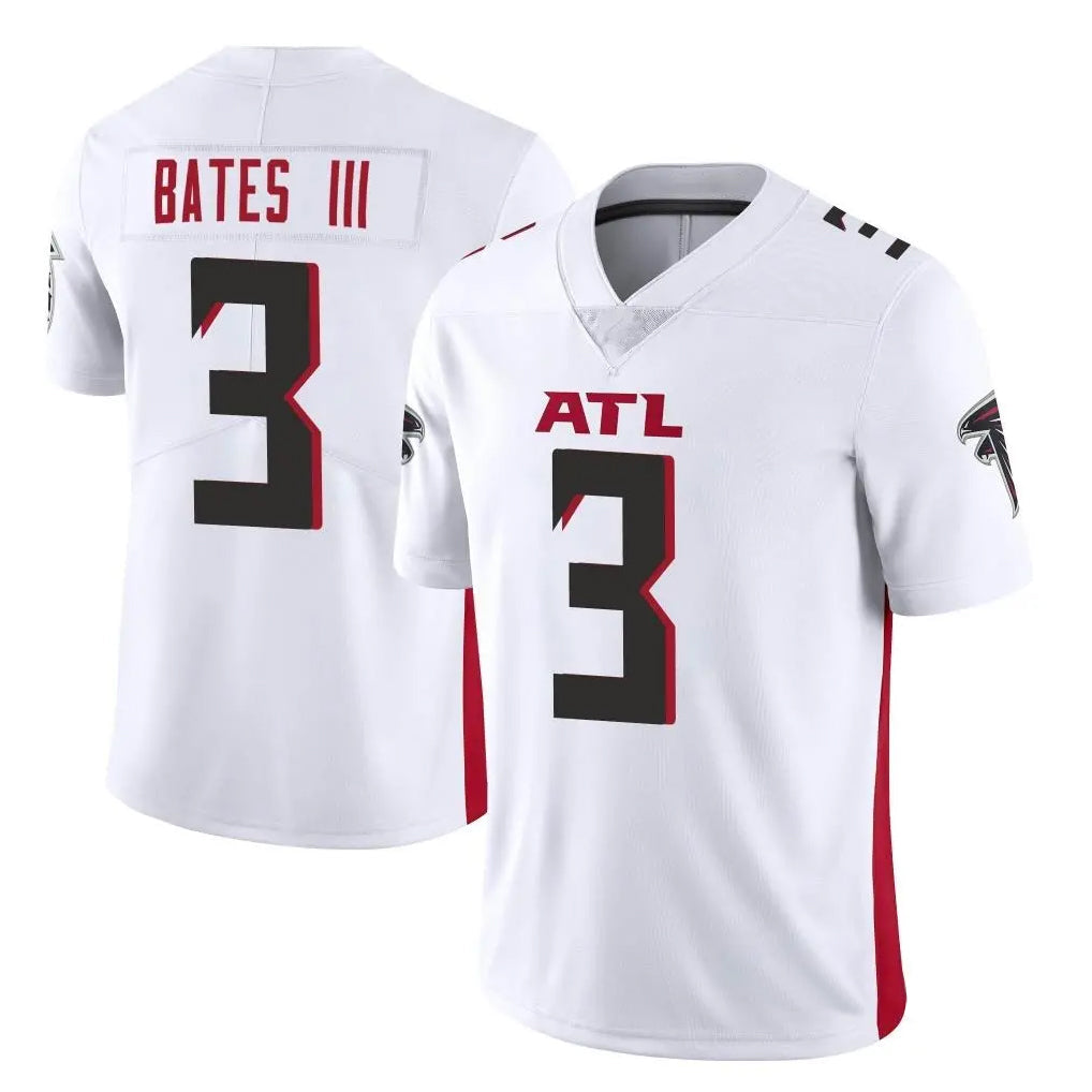 Kooe A.Falcons #3 Jessie Bates III Player White Vapor Untouchable Limited Home Game Stitched Jerseys