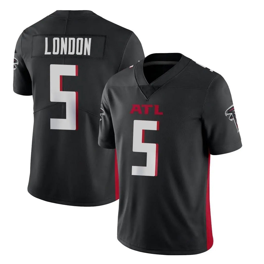 Kooe A.Falcons #5 Drake London Player Black Vapor Untouchable Limited Home Game Stitched Jerseys