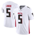 Kooe A.Falcons #5 Drake London Player White Vapor Untouchable Limited Home Game Stitched Jerseys