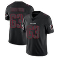 Kooe A.Falcons #63 Chris Lindstrom Player Black Impact Limited Game Stitched Jerseys