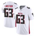Kooe A.Falcons #63 Chris Lindstrom Player White Vapor Untouchable Limited Home Game Stitched Jerseys