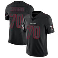 Kooe A.Falcons #70 Jake Matthews Player Black Limited Elite Game Stitched Jerseys