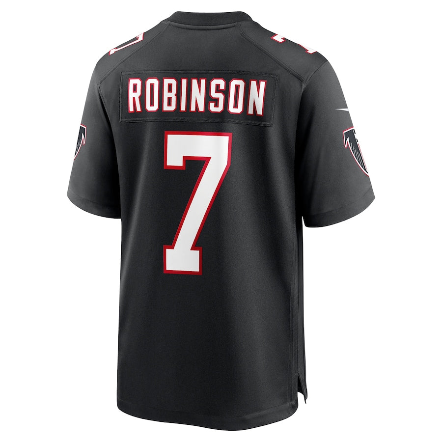 Kooe A.Falcons #7 Bijan Robinson Player Black Alternate Game Stitched Jerseys