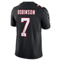 Kooe A.Falcons #7 Bijan Robinson Player Black Alternate Vapor F.U.S.E. Limited Stitched Jerseys