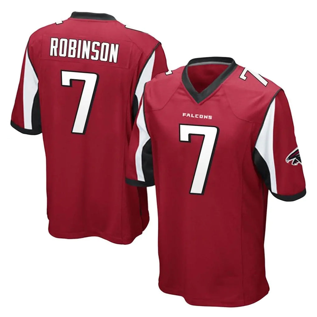 Kooe A.Falcons #7 Bijan Robinson Player Red Color Vapor Home Game Stitched Jerseys