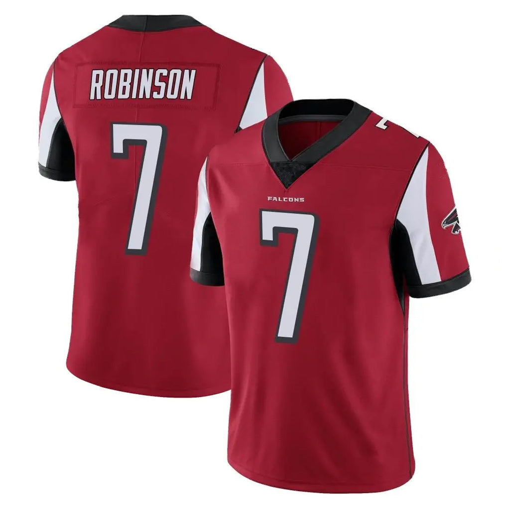 Kooe A.Falcons #7 Bijan Robinson Player Red Color Vapor Untouchable Limited Home Game Stitched Jerseys
