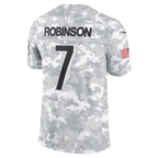 Kooe A.Falcons #7 Bijan Robinson Player Camo Salute to Service Limited Stitched Jerseys