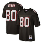 Kooe A.Falcons #80 Andre Rison Player Mitchell & Ness Black 1992 Legacy Stitched Jerseys