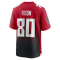 Kooe A.Falcons #80 Andre Rison Player Red Home Game Stitched Jerseys