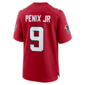 Kooe A.Falcons #9 Michael Penix Jr. Red Game Stitched Jerseys