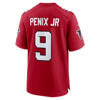 Kooe A.Falcons #9 Michael Penix Jr. Red Game Stitched Jerseys