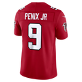 Kooe A.Falcons #9 Michael Penix Jr. Red Team Vapor F.U.S.E. Limited Stitched Jerseys