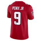 Kooe A.Falcons #9 Michael Penix Jr. Red Team Vapor F.U.S.E. Limited Stitched Jerseys