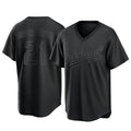 Kooe Athletics #21 Tyler Soderstrom Player Black Replica Pitch Fashion Stitched Jersey