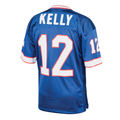 Kooe B.Bills 1994 #12 Jim Kelly Mitchell & Ness Royal Authentic Throwback Retired Player Stitched Puhic Jersey