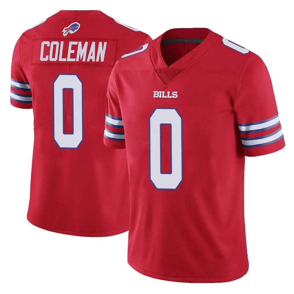Kooe B.Bills #0 Keon Coleman Player Red Vapor Untouchable Limited Stitched Jerseys