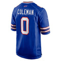 Kooe B.Bills #0 Keon Coleman Player Royal Home Game Stitched Jerseys