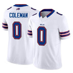 Kooe B.Bills #0 Keon Coleman Player White Vapor F.U.S.E. Jersey Limited Home Game Stitched Jerseys