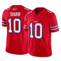 Kooe B.Bills #10 Khalil Shakir Player Red Vapor F.U.S.E. Jersey Limited Home Game Stitched Jerseys