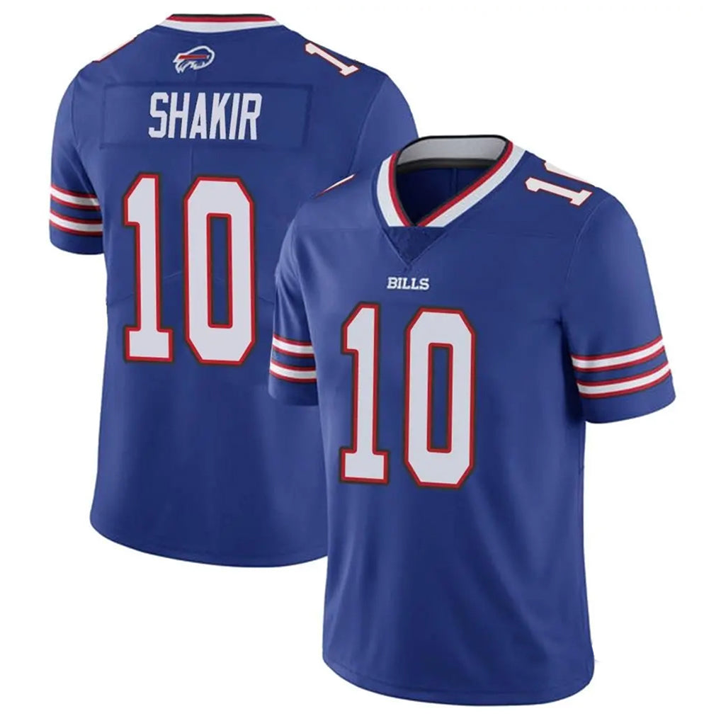 Kooe B.Bills #10 Khalil Shakir Player Royal Vapor Untouchable Limited Stitched Jerseys
