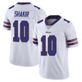 Kooe B.Bills #10 Khalil Shakir Player White Vapor Untouchable Limited Stitched Jerseys