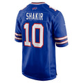 Kooe B.Bills #10 Khalil Shakir Player Royal Game  Stitched Jerseys