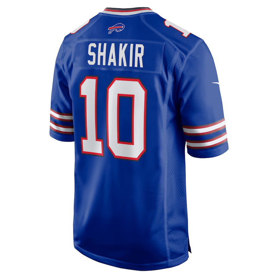 Kooe B.Bills #10 Khalil Shakir Player Royal Game  Stitched Jerseys