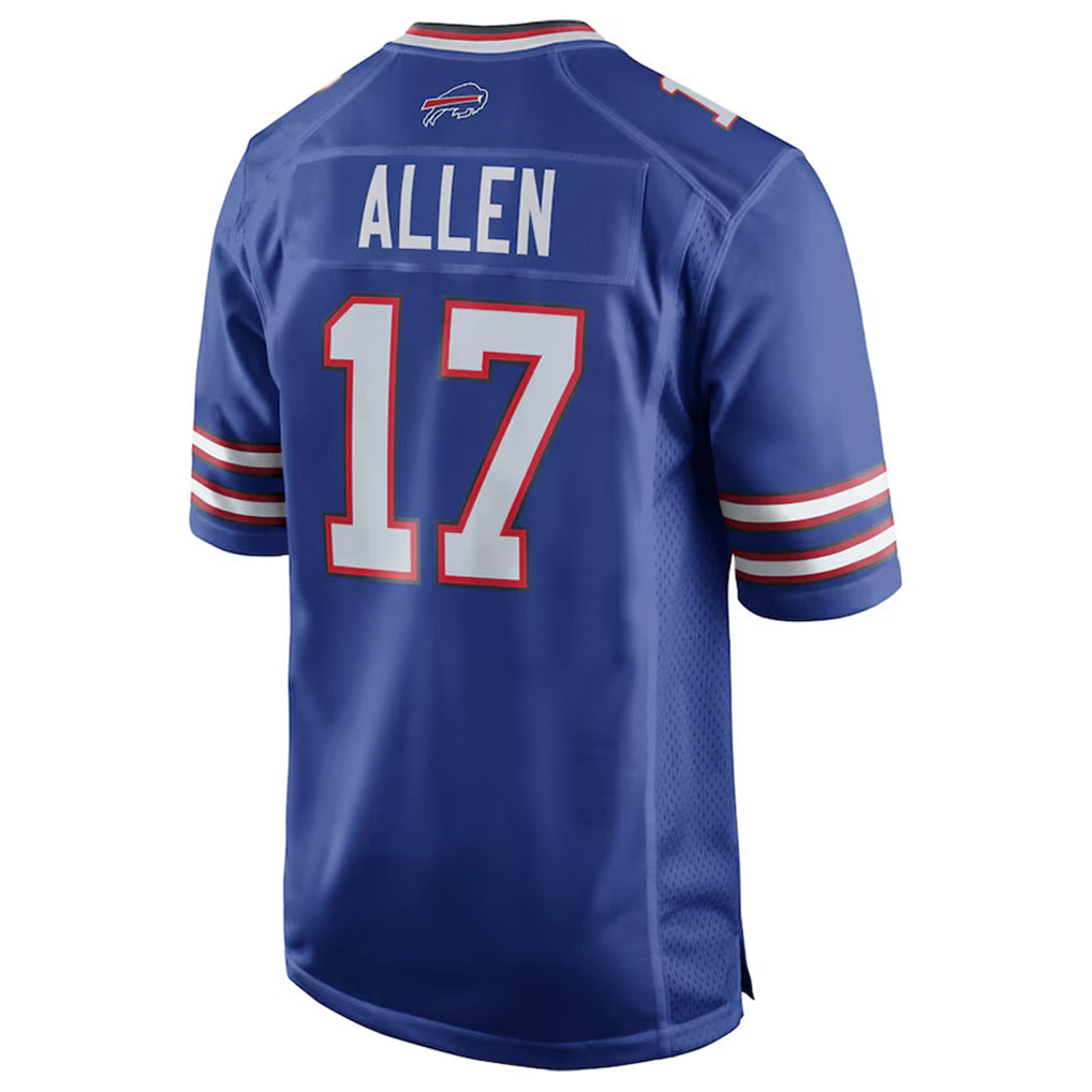 Kooe B.Bills #17 Josh Allen Player Royal Home Game Stitched Jerseys