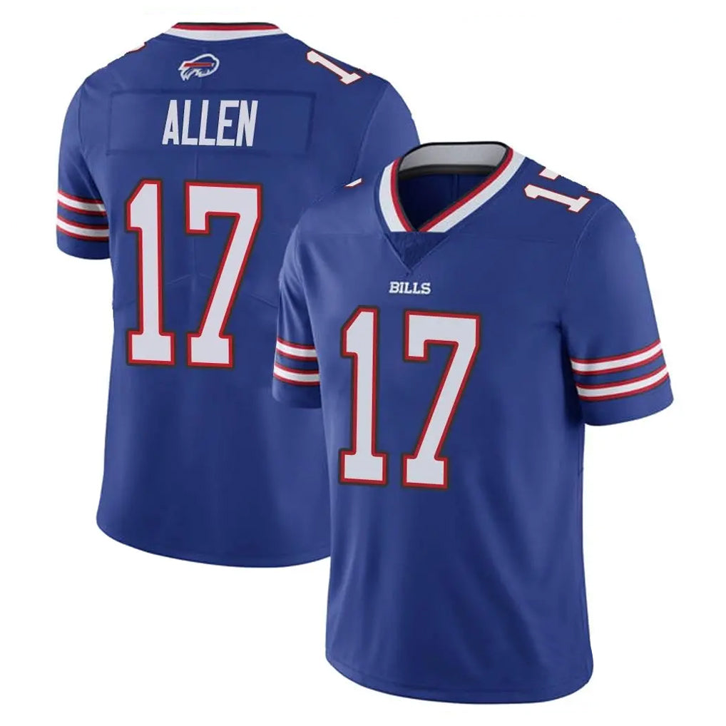Kooe B.Bills #17 Josh Allen Player Royal Vapor Untouchable Limited Stitched Jerseys