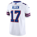 Kooe B.Bills #17 Josh Allen Player White Vapor F.U.S.E. Limited Stitched Jerseys